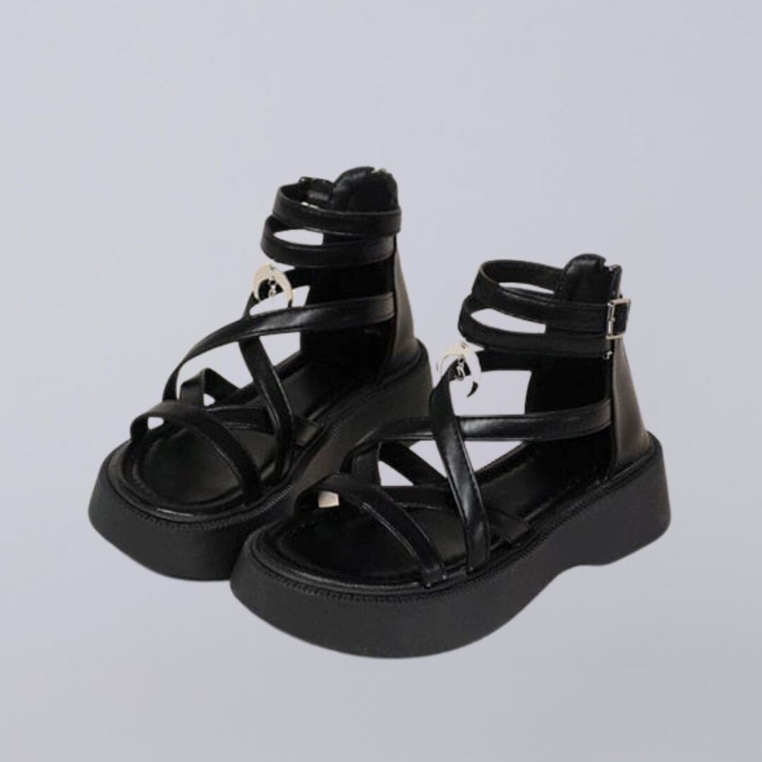 *CLEARANCE* Luna Moon Leather Platform Gladiator Sandals - Women&#39;s 0 Bobo&#39;s House US 5 | EU 35 