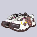 Dark Mocha Magic Deer Chunky Sneakers - Women's