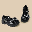 Gothic Bat Kawaii Chunky Mary Janes – Women's