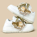 Nutty the Squirrel Cream White Chunky Sneakers – Women's