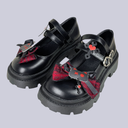 Gothic Bat Kawaii Chunky Mary Janes – Women's