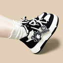 Pixel Meow Chunky Mid Top Shoes - Women's
