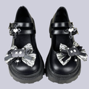 Gothic Bat Kawaii Chunky Mary Janes – Women's