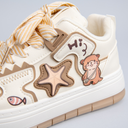 Ultra Friendly Sea Otter Chunky Mid Top Shoes - Women's