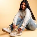 Ultra Friendly Sea Otter Chunky Mid Top Shoes - Women's