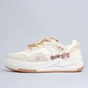 Ultra Friendly Sea Otter White Sneakers - Women's