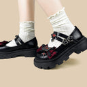 Gothic Bat Kawaii Chunky Mary Janes – Women's