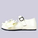 Porcelain Neko Bow Kawaii Flat Mary Janes – Women's