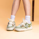 Adventurous Girly Chunky Green Shoes - Women's Bobo's House 
