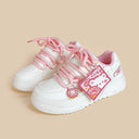Amy and Michael 2025 Spring New Adorable Girls Students White Chunky Sneakers Cute Female Women Breathable Casual Shoes Low Top Bobo's House 