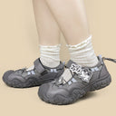 Anime Cat Mary Jane Chunky Sneakers - Women's Cat Bobo's House 