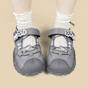 Anime Cat Mary Jane Chunky Sneakers - Women's Cat Bobo's House 