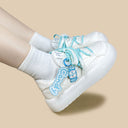 Baby Blue Milk Carton and Candy Chunky Casual Sneakers – Women's Food Bobo's House 
