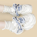 Baby Octo Periwinkle Kawaii Chunky Sneakers – Unisex Octopus Bobo's House 