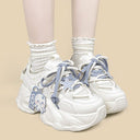 Baby Octo Periwinkle Kawaii Chunky Sneakers – Unisex Octopus Bobo's House 