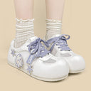Baby Octo & Star White Mesh Sneakers - Women's Cat Bobo's House 