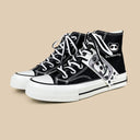 Bamboo Only Panda High Top Canvas Shoes - Unisex Bear Bobo's House 