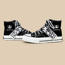 Bamboo Only Panda High Top Canvas Shoes - Unisex Bear Bobo's House 