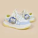Beary Bright Chunky Casual White Sneakers - Women's Bobo's House 