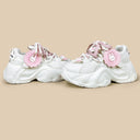 Blush Bunny Charm Chunky Sneakers - Women's Bunny Bobo's House 