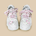 Blush Bunny Charm Chunky Sneakers - Women's Bunny Bobo's House 