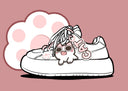 Blush Meow Chunky Casual Chunky Sneakers - Women's Cat Bobo's House 
