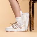 Boba Lovin Chubby Kitty White Sneakers - Women's Cat Bobo's House 