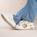 Boba Lovin Kitty Chunky White Sneakers - Women's Bobo's House 