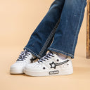 Bobo's House x Molang Star Casual Sneakers - Unisex Bunny Bobo's House 