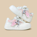 Celestial Crane Print Chunky Sneakers - Women's Bobo's House 