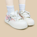 Celestial Crane Print Chunky Sneakers - Women's Bobo's House 