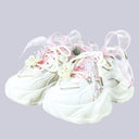 Cherry Blossom Pearl Kawaii Chunky Sneakers – Unisex Floral Bobo's House M 3 | W 5 | EU 35 