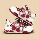 Cherry Byte Chunky Casual Red Sneakers – Unisex Cat Bobo's House 