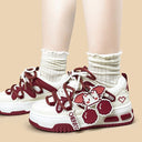 Cherry Byte Chunky Casual Red Sneakers – Unisex Cat Bobo's House 