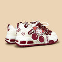 Cherry Byte Chunky Casual Red Sneakers – Unisex Cat Bobo's House 
