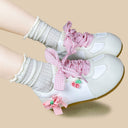 Cherry Girl Gingham Casual Sneakers – Women’s Food Bobo's House 