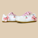 Cherry Girl Gingham Casual Sneakers – Women’s Food Bobo's House 