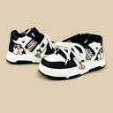 Christmas Edition Kitty Chunky Mid Top Shoes - Women's Cat Bobo's House 