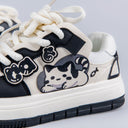 Chubby Cheeks Kitty Casual Sneakers - Women's Bobo's House 