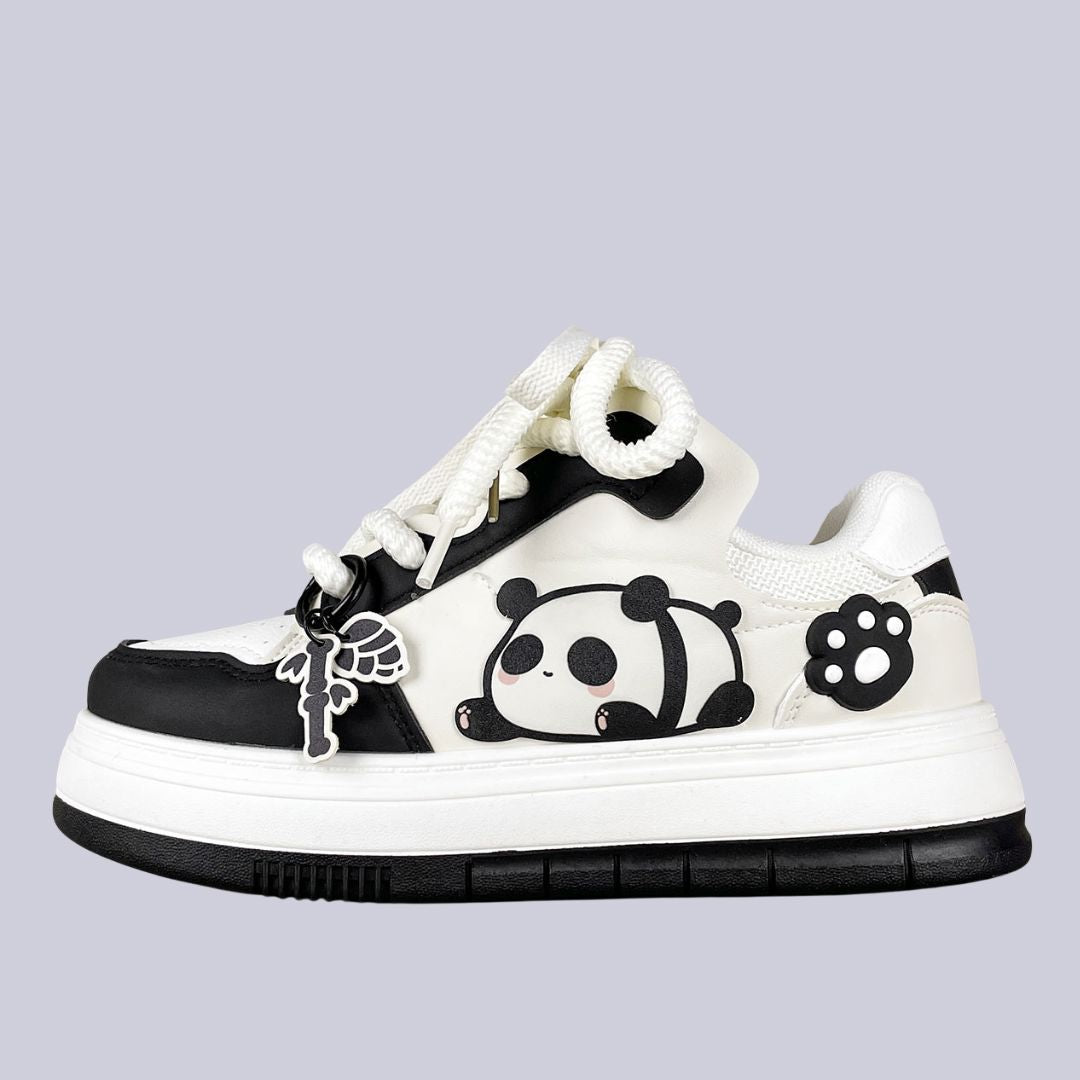 Chubby Panda Paws Chunky Casual Sneakers – Unisex Bear Bobo's House M 3 | W 5 | EU 35 