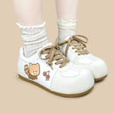 Chubby Red Panda Cherry Love Casual Sneakers – Women’s Red Panda Bobo's House 
