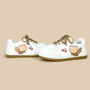 Chubby Red Panda Cherry Love Casual Sneakers – Women’s Red Panda Bobo's House 