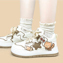 Chubby Red Panda Chunky Mid Top Shoes - Women's Red Panda Bobo's House 