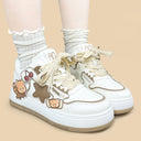 Chubby Red Panda Chunky Mid Top Shoes - Women's Red Panda Bobo's House 