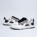 Chunky Hungry Crocodile Casual White Sneakers - Unisex Crocodile Bobo's House 