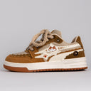 *CLEARANCE* Kawaii Miao Kitty Chunky Brown Shoes - Unisex Bobo's House M 5 | W 7 | EU 38 