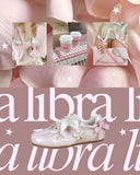 Coquette Porcelain Blush Pink Bow Charm Sneakers - Women's Bobo's House 