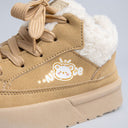 Cozy Bear Ultra Chunky Beige Mid Top Shoes - Women's Bear Bobo's House 