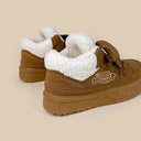 Cozy Bear Ultra Chunky Brown Mid Top Shoes - Women's Bear Bobo's House 