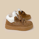 Cozy Bear Ultra Chunky Brown Mid Top Shoes - Women's Bear Bobo's House 